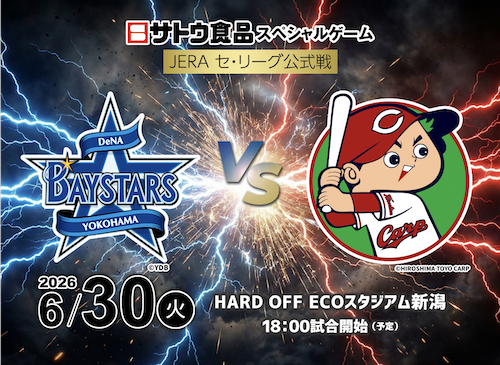横浜DeNAベイスターズvs広島東洋カープ