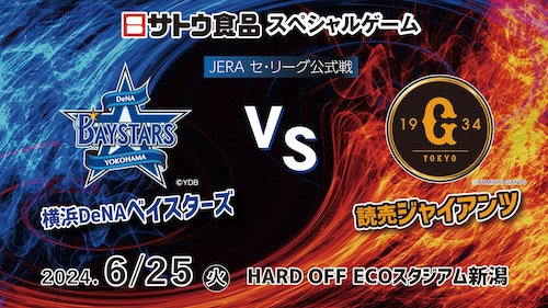 横浜DeNAベイスターズvs広島東洋カープ